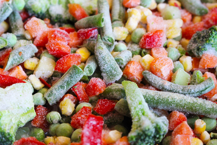 frozen vegetables