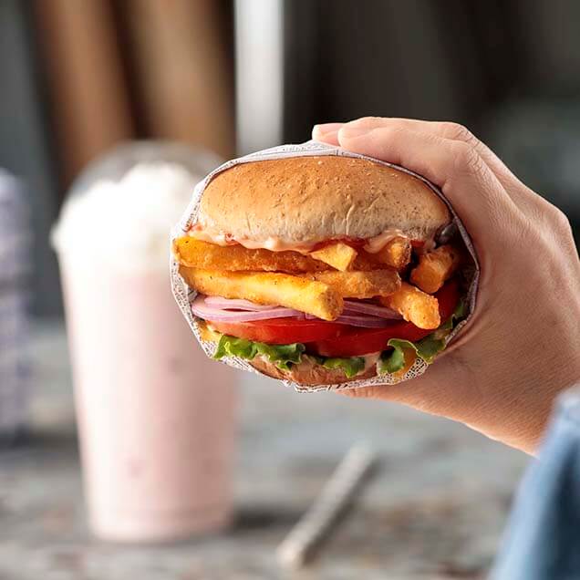 French Fry Sandwich Recipe