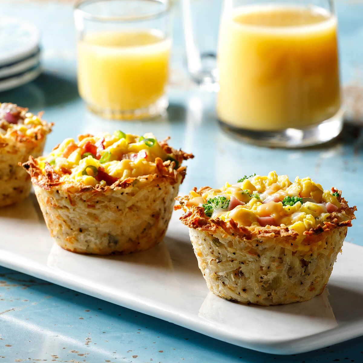 Parmesan Hash Brown Cups Recipe