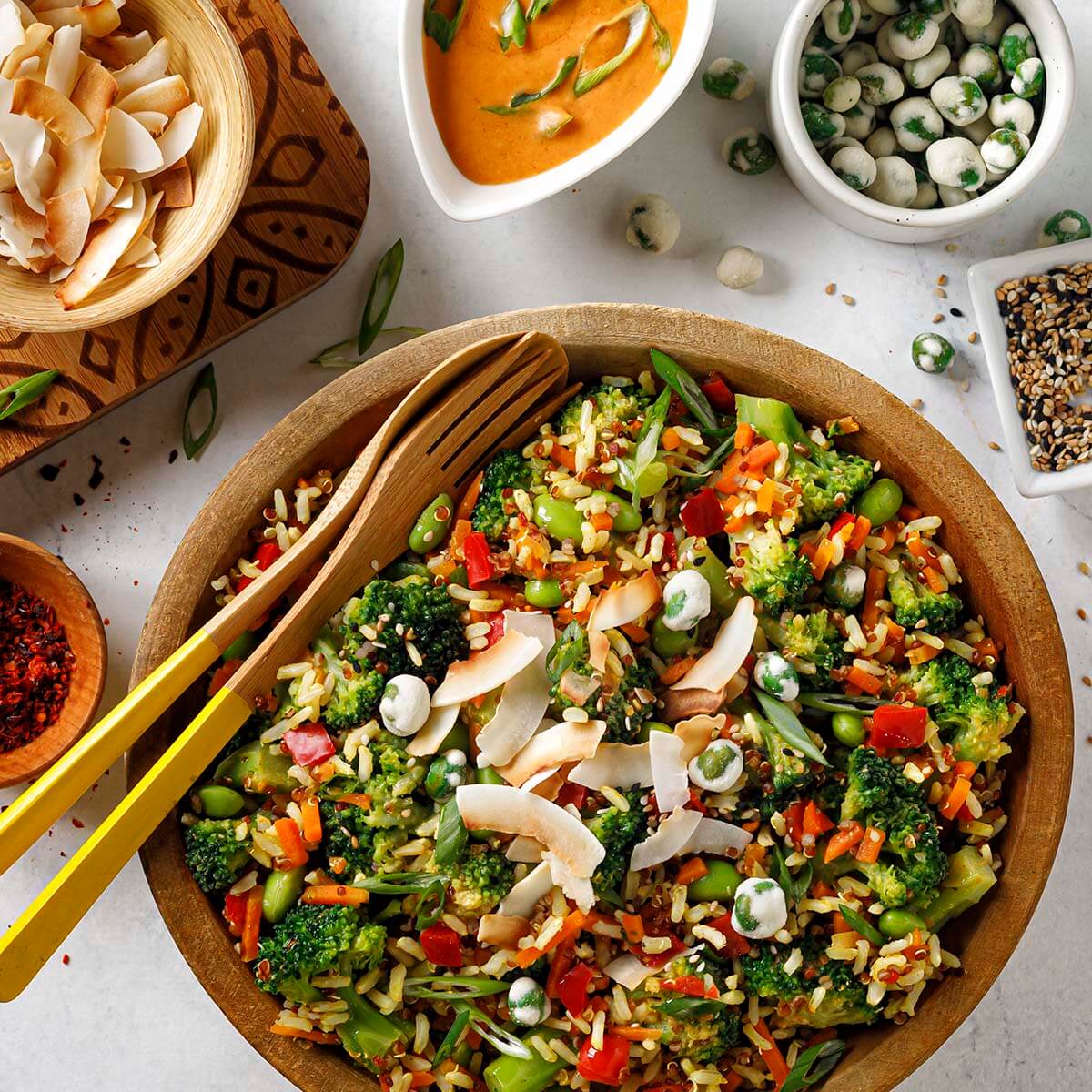 Thai Coconut Miso Grain Salad Recipe
